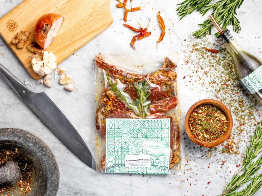 Marinated Ribeye Steak